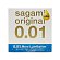 Увлажнённый презерватив Sagami Original 0.01 Extra Lub - 1 шт.